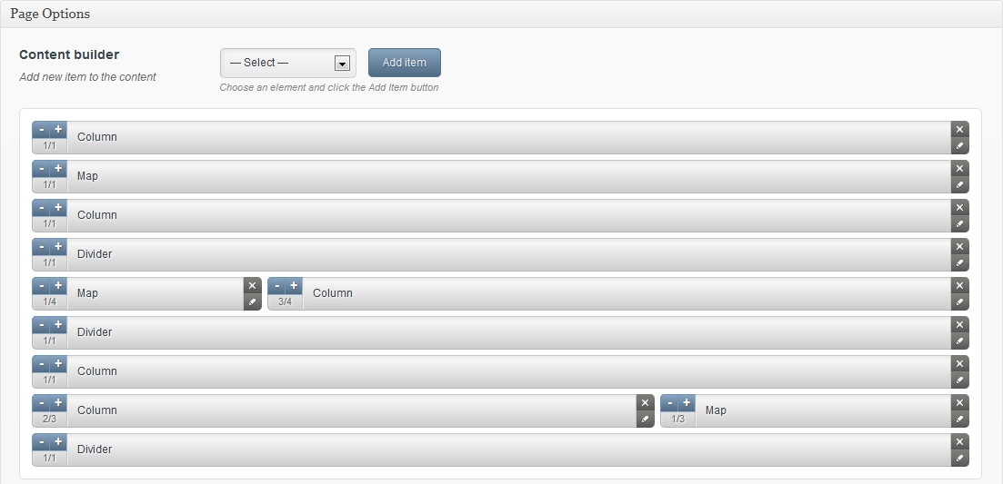 google-map-content-builder